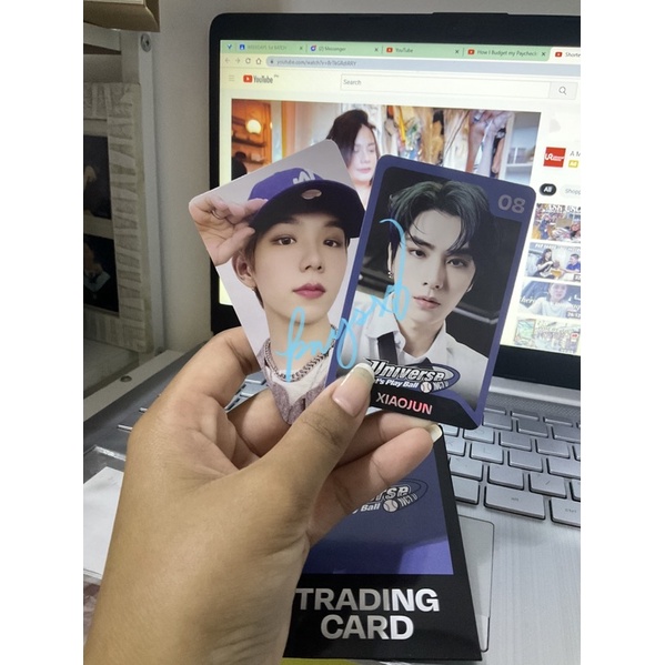 [ONHAND] Unsealed Universe Trading Card Set (Xiaojun & Shotaro ...