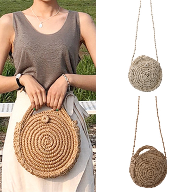 circle beach bag