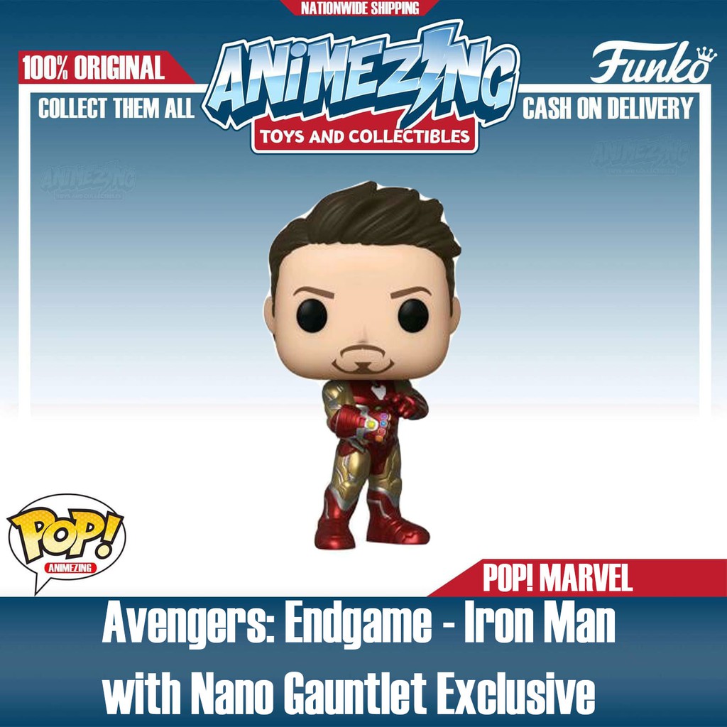 iron man nano gauntlet funko pop