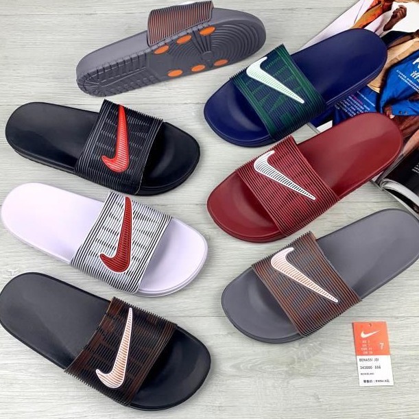 nike slippers slip on