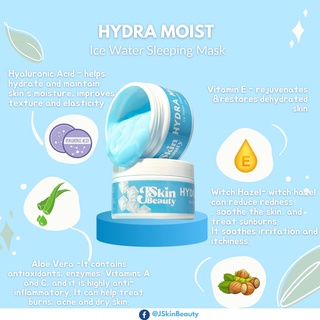 Orig JSkin Beauty Hydra Moist Ice Water Sleeping Mask 300g #5