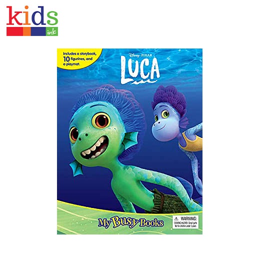 My Busy Book: Disney Luca Board Book for Kids - Kids Ink | Shopee ...