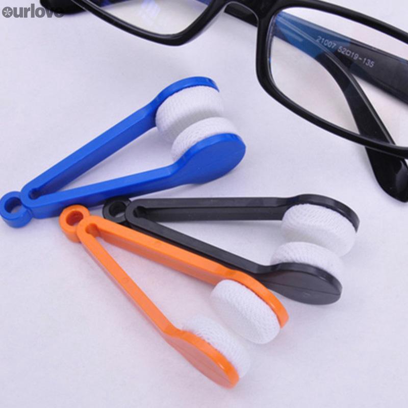 Eyeglasses Lens Cleaner Tool Portable Microfiber Multifunctional