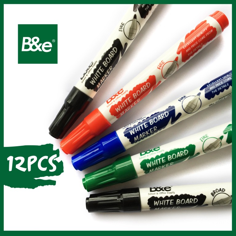 bnesos Stationary School Supplies B&e Whiteboard Marker Pen White board