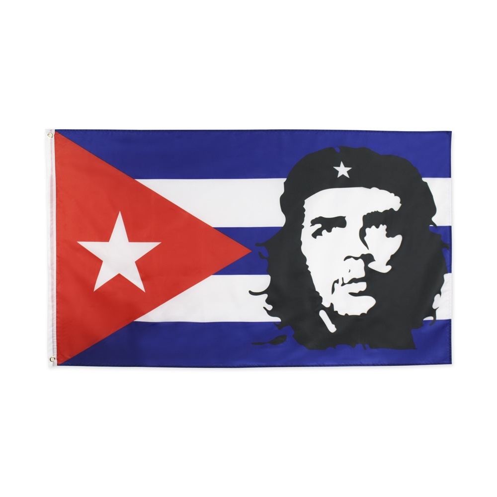 Banner/Banner 90x150cm Freedom Hero Cuban Che Guevara Flag | Shopee ...