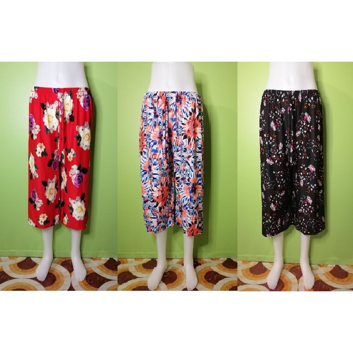 Women's Tokong / Square Pants Pambahay / Plus Size | Shopee Philippines