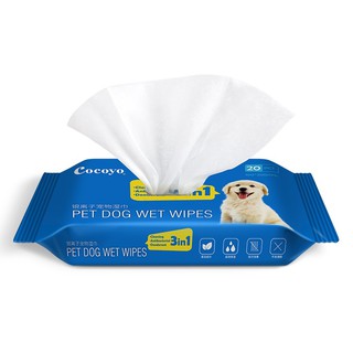 Cocoyo Pet  Dog Wet Wipes for Dogs and Cats Animals