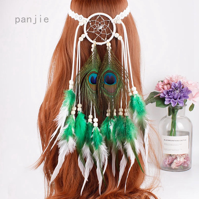 feather hair accessories