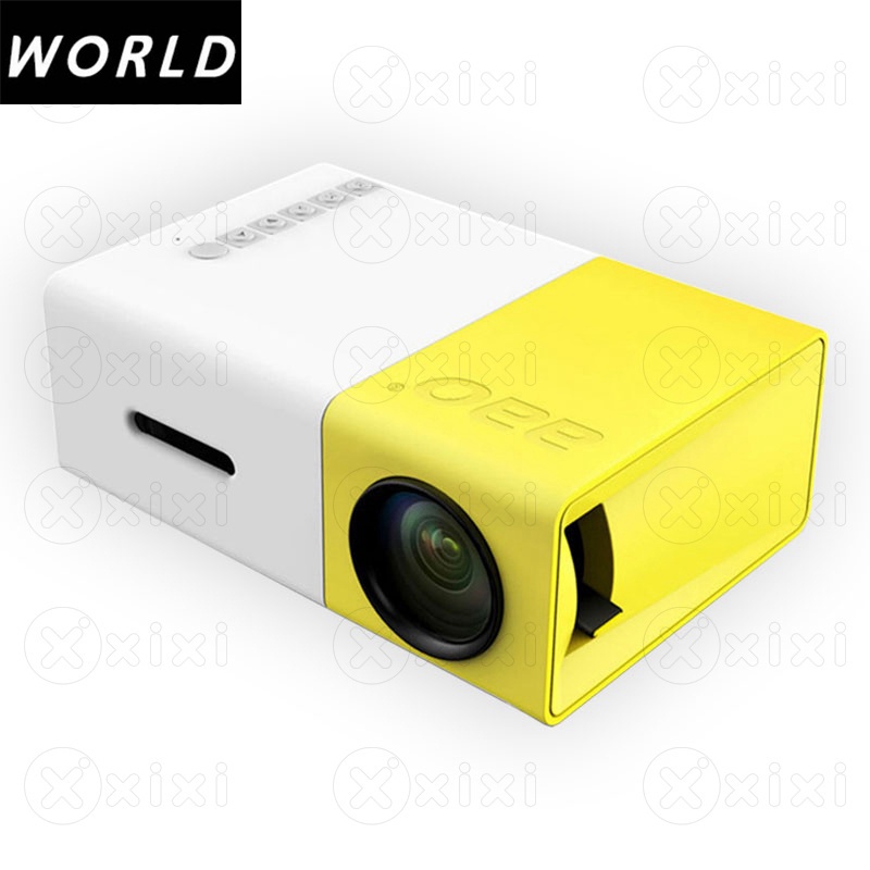 World Shopping Mini Portable Projector Mini Projector Home Media Video