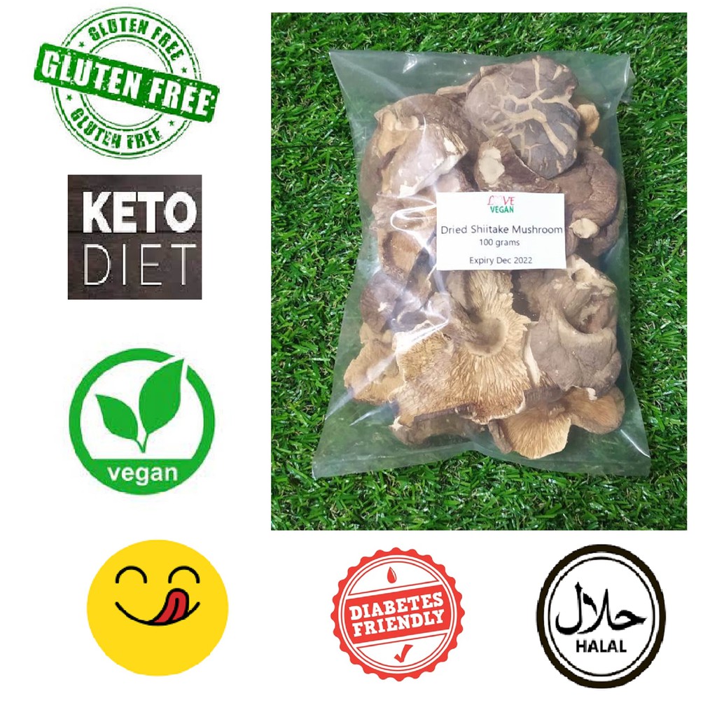 Shiitake Mushroom 100 grams (dried shiitake mushroom) Shopee Philippines