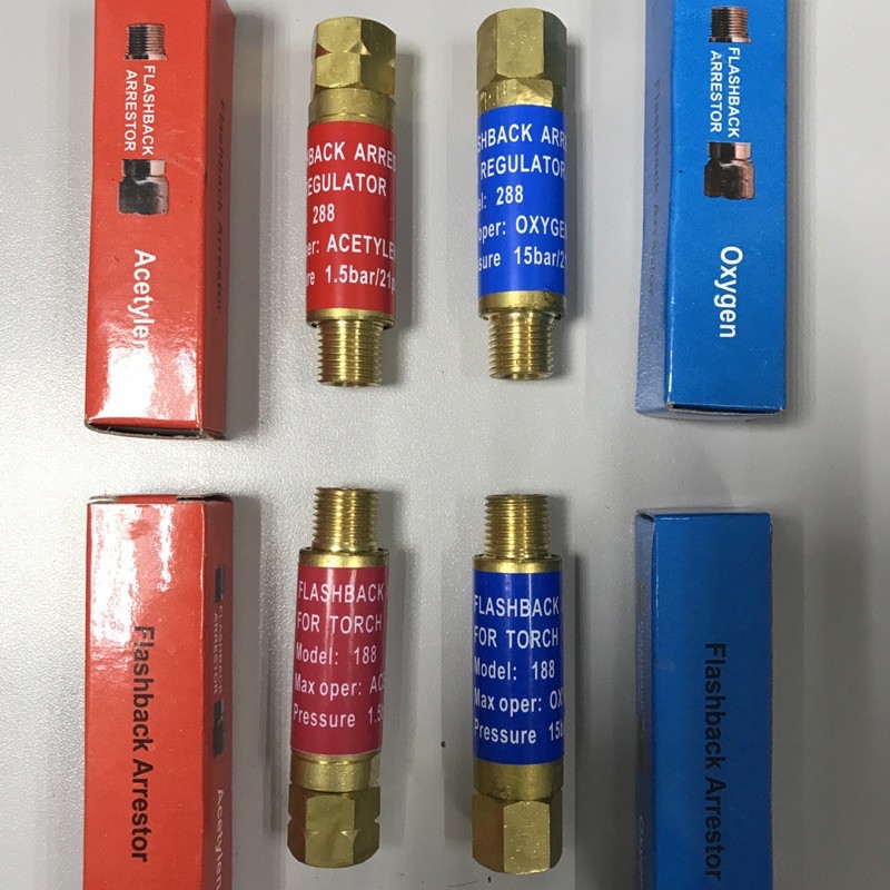 FLASHBACK ARRESTOR for regulator and for torch | Shopee Philippines