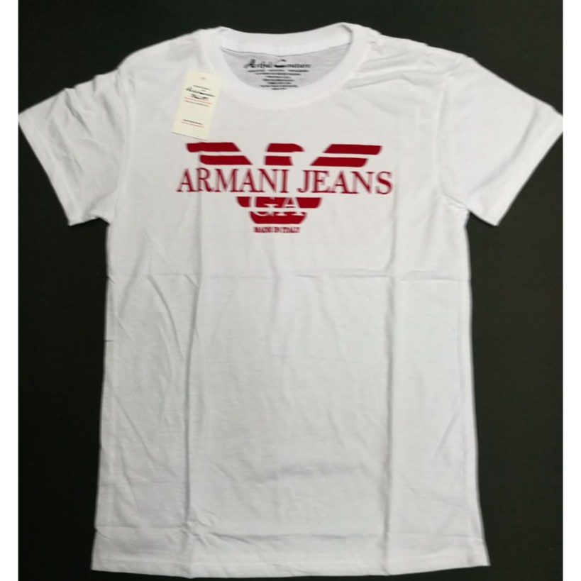 armani jeans t shirt women's
