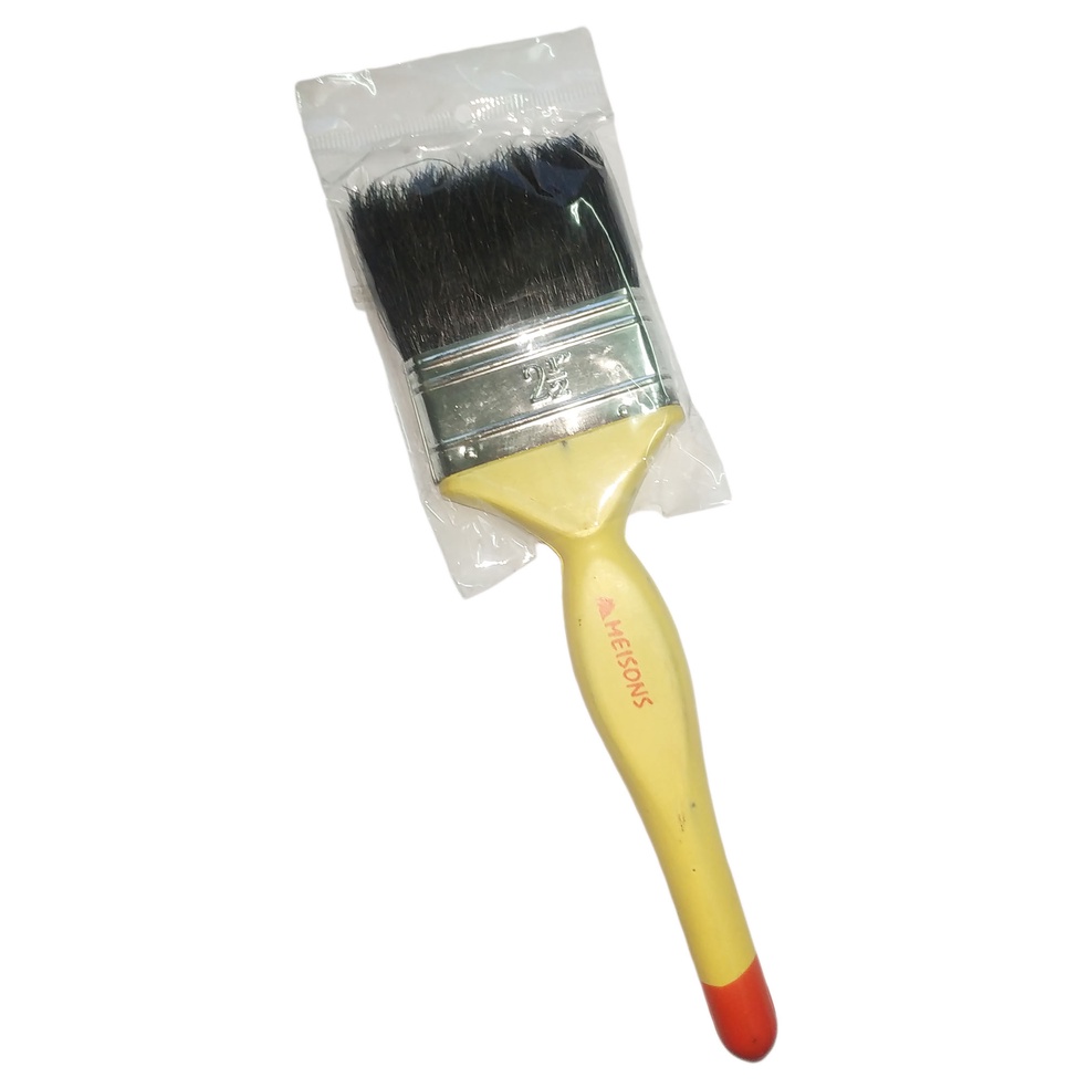 MEISONS BLACK BRISTLE PAINT BRUSH 21/2" ( PRICE PER PIECE ) Shopee