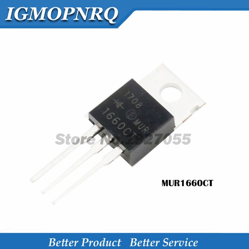 10pcs Mur1660 To2 Mur1660ct U1660g To 2 Mur1660 1660ct New Original 600 V16a Fast Recovery Diode Shopee Philippines