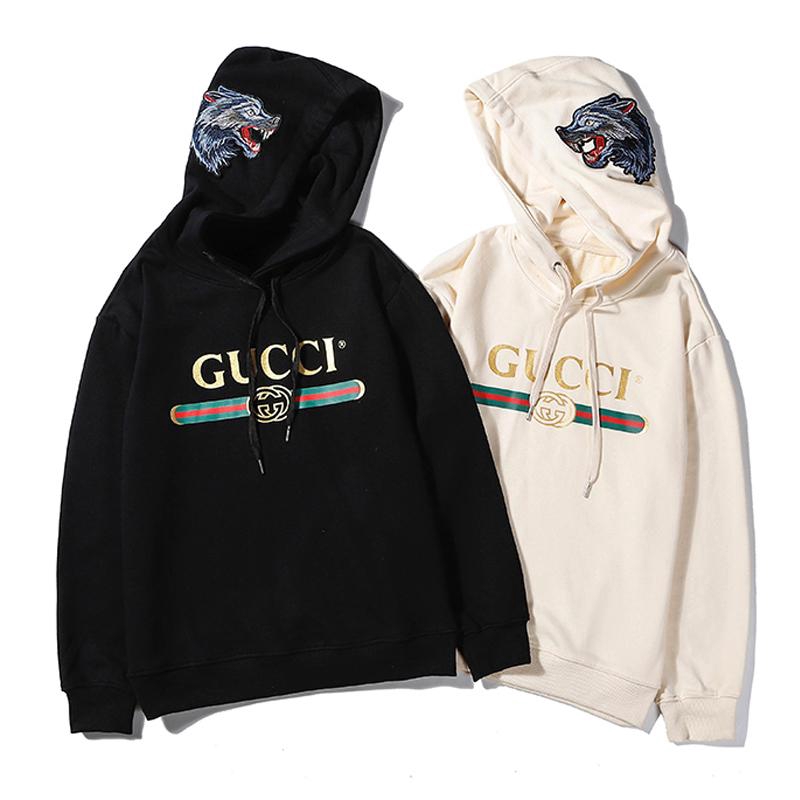 gucci hoodie with wolf on hood