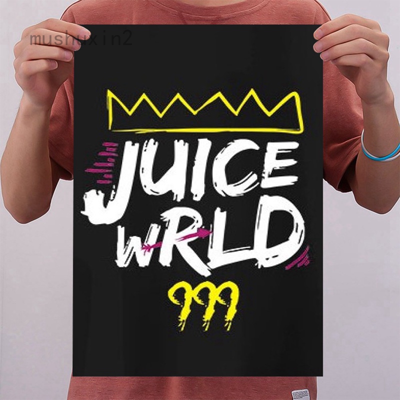 Hip Hop Singer Juice Wrld Poster Unique Painting Art Decor Wall Poster 17x11in Shopee Philippines