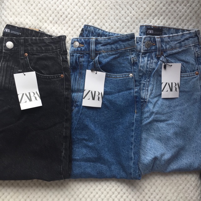 zara classic mom fit jeans
