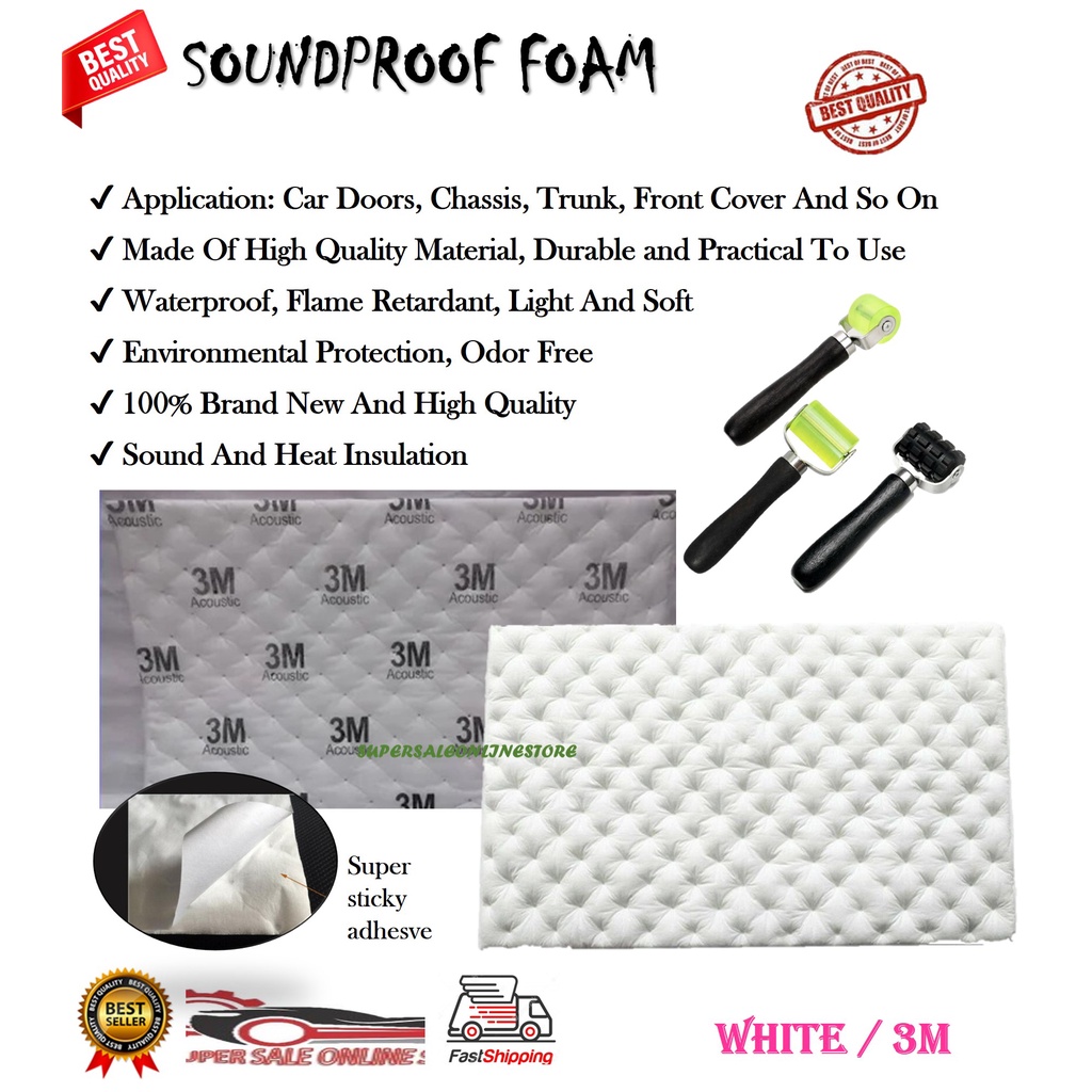 3M High Quality Cotton Car Mat / CARPET / SOUNDPROOF / SOUND PROOF