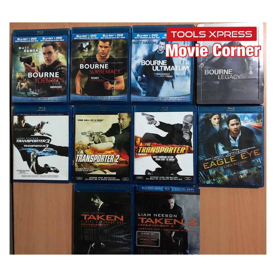 Original Blu Ray Movies Set 1 Shopee Philippines
