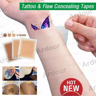 Tattoo Scar Flaw Concealing Patch Tape Full Body Temporary Acne Cover Compression Ultra Thin Patches