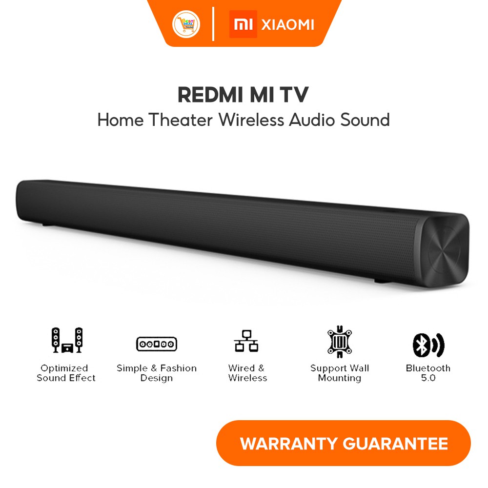 Xiaomi Redmi Mi TV Bluetooth 5.0 Soundbar AUX 3.0mm SPDIF Home Theater