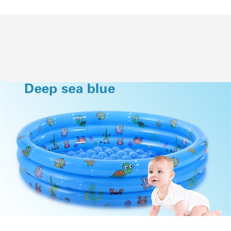 Inflatable Kiddie Pool 3 Ring Outdoor Pool-(150 Cm) | Shopee Philippines