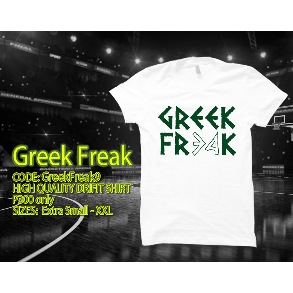 giannis antetokounmpo greek freak shirt