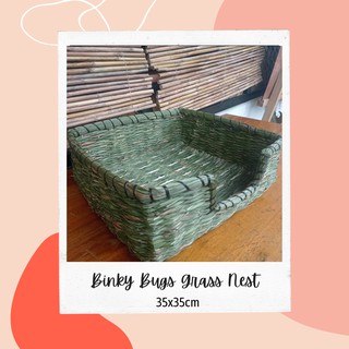 Binky Bugs Woven Grass Nest for Rabbit or Guinea Pig