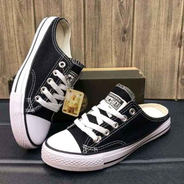 converse half shoes