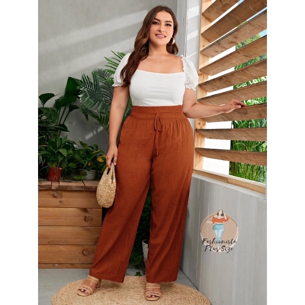 wide pants plus size