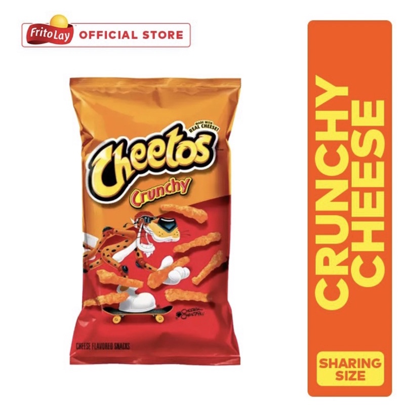 Cheetos Crunchy Cheese Flavored Snack 226 8g Shopee Philippines