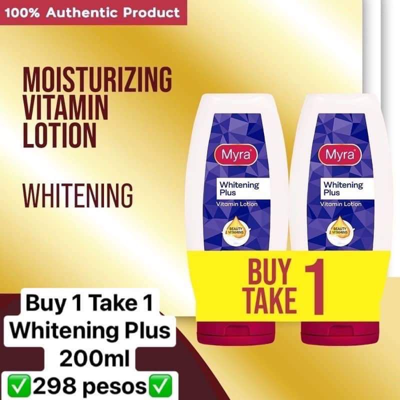 Buy 1 Take 1 Myra E Whitening Plus 200ml Shopee Philippines