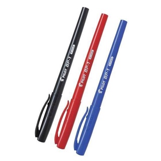 PILOT BP-1 BP1 Ball Point Pen (Fine 0.7mm/ Medium 1.0mm) | Shopee ...