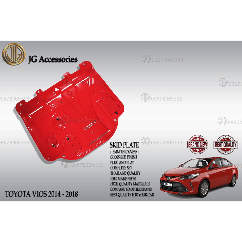 TOYOTA VIOS GEN 3 20142018 UNDER ENGINE PROTECTOR / UNDER ENGINE SKID