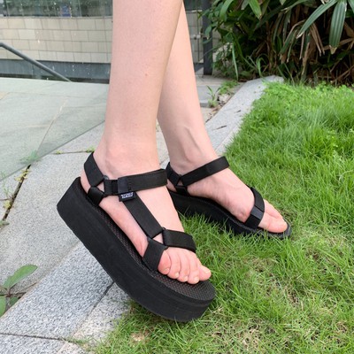 teva sandals platform