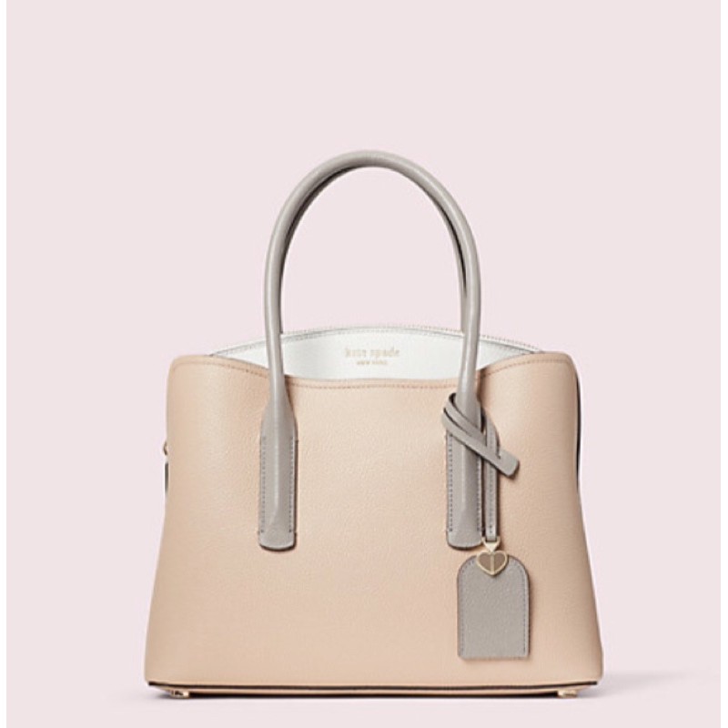 LIMITED EDITION!! 100% Authentic and genuine Kate Spade Margaux Medium  Satchel in blush | Shopee Philippines