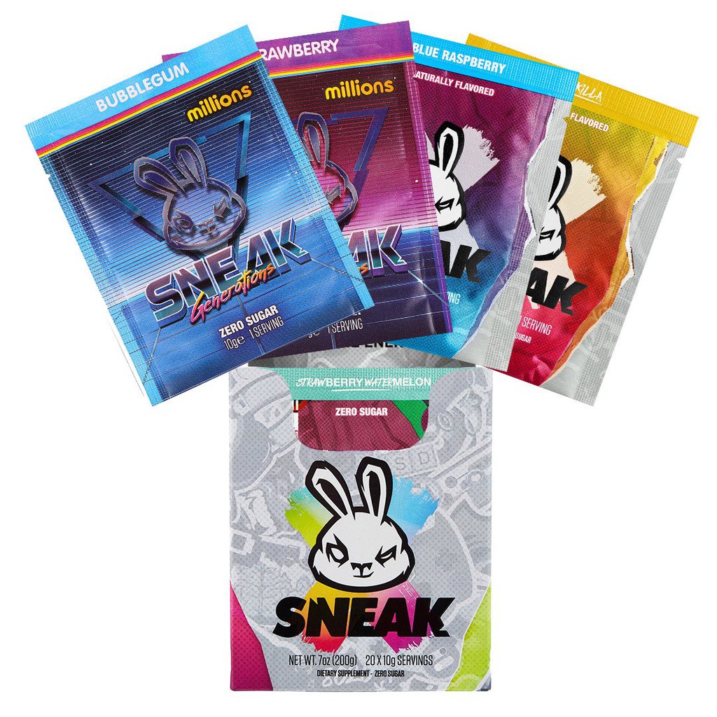 OFFICIAL SNEAK ENERGY PACKS POWDER (UK BRAND) Shopee Philippines