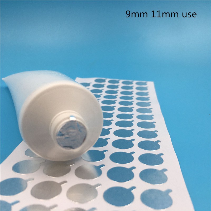 100 pcs Sticker aluminum foil seal accessories Leak prevention Seal sticker