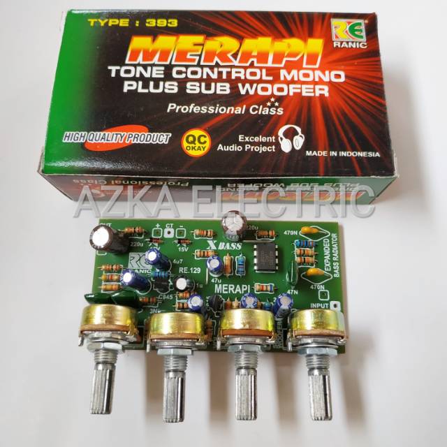 Mono Plus Subwoofer Tone Control Kit 