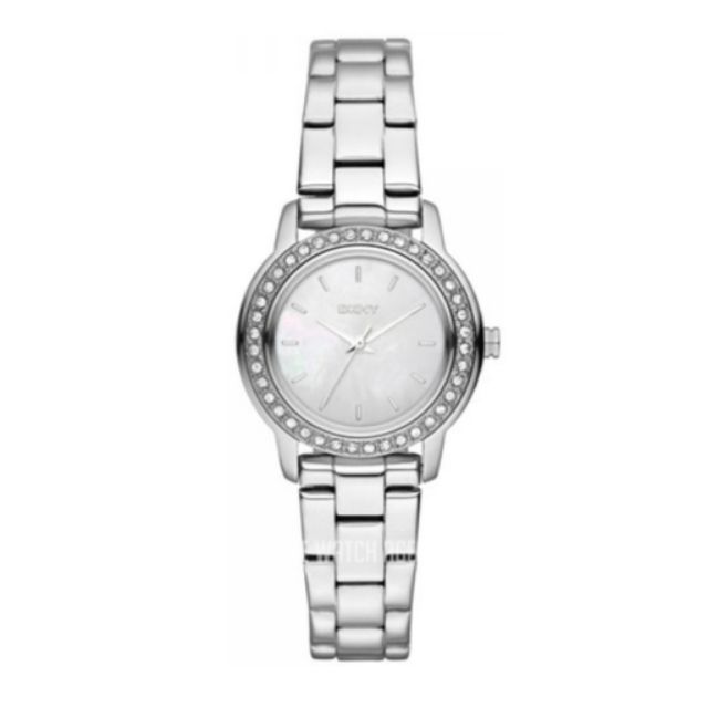 dkny watch silver