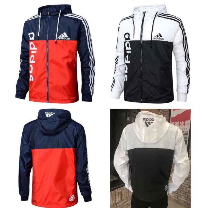 Adidas Jacket Hooded Windbreaker Plus 
