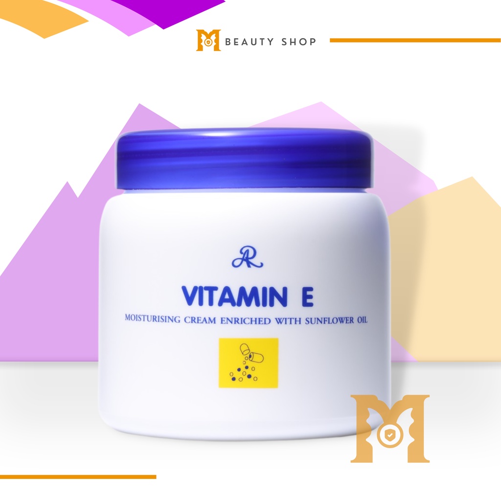 AR Vitamin E Moisturizing Cream Enriched with Sunflower Oil 500ml