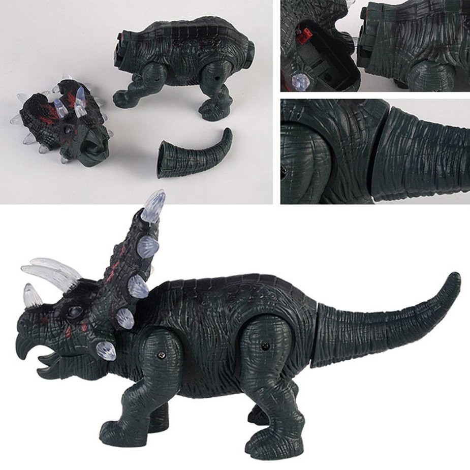 walking triceratops toy