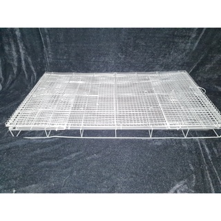 ✖☃℗Galvanise collapsable double cage with divider and pooptray for all types of pet L30xW17xH18 INCH