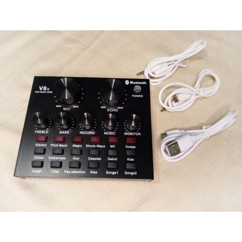 V8 Singing Live Sound Card 2020 new model | Shopee Philippines