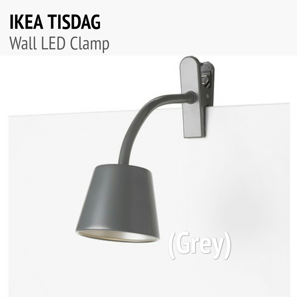 ikea bed lamp clamp