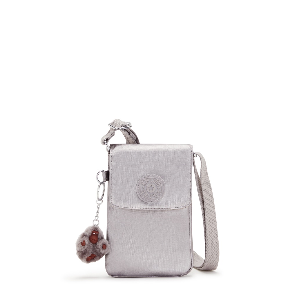 Kipling TISSY Crossbody Bag - Smooth Silv Met | Shopee Philippines