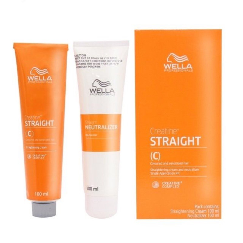 WELLA CREATINE STRAIGHT HAIR CREAM C N 100ml Shopee Philippines   524a6ab78c48786186ac7b9f00f051d0