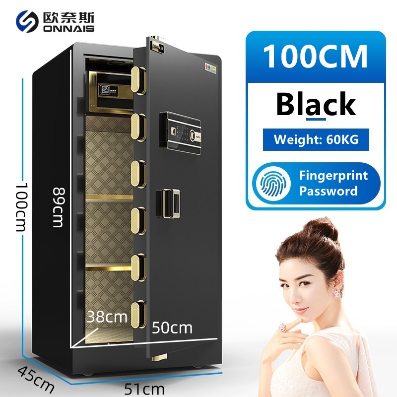 100CM Large Safe Digital Depository Fireproof Safe Box Home Security