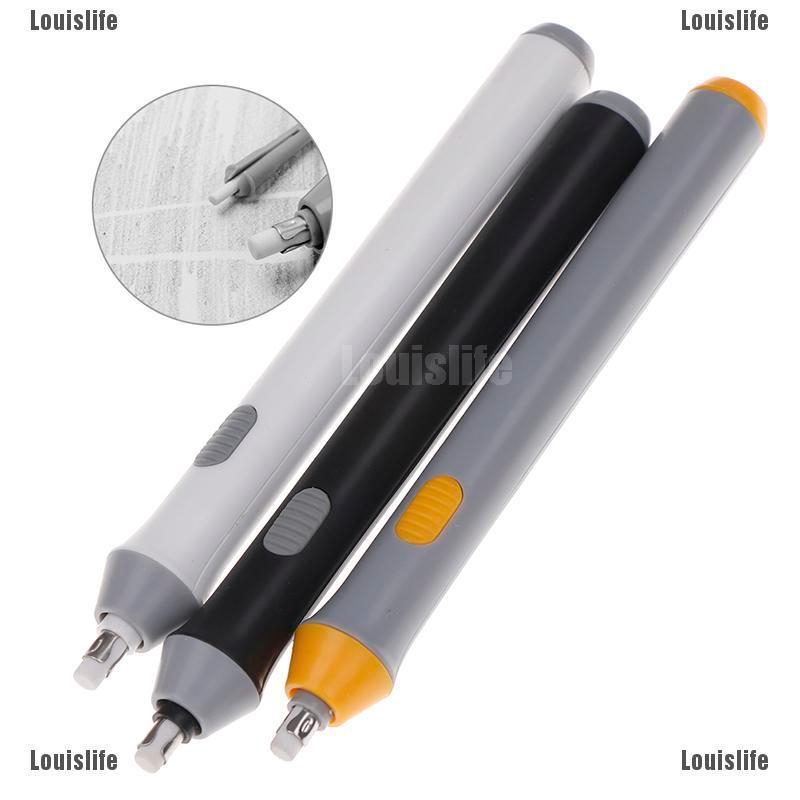 LLPH Electric Eraser Battery Operated Automatic Pencil Eraser Kit w/ 22